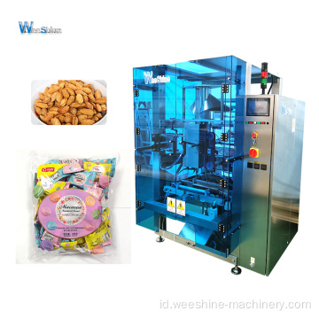 Mesin pengepakan walnut almond plastik